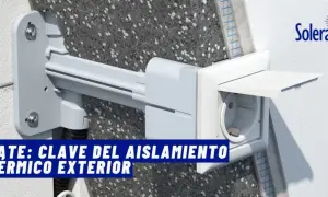 Perfil de arranque SATE Solera, esencial para un aislamiento térmico exterior eficiente.