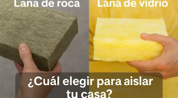 Comparativa de tipos de lana de roca y lana de vidrio para aislar tu hogar. ¿Cuál elegir?