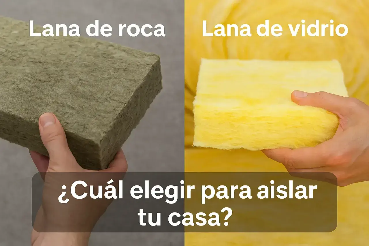 Comparativa de tipos de lana de roca y lana de vidrio para aislar tu hogar. ¿Cuál elegir?