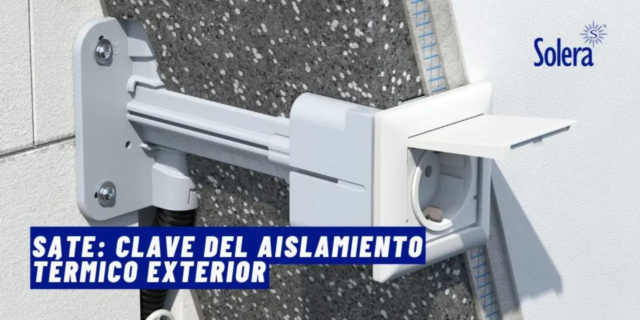 Perfil de arranque SATE Solera, esencial para un aislamiento térmico exterior eficiente.